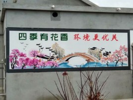 神木墙绘的特点和形势