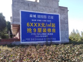 神木品牌公司青睐的墙体广告