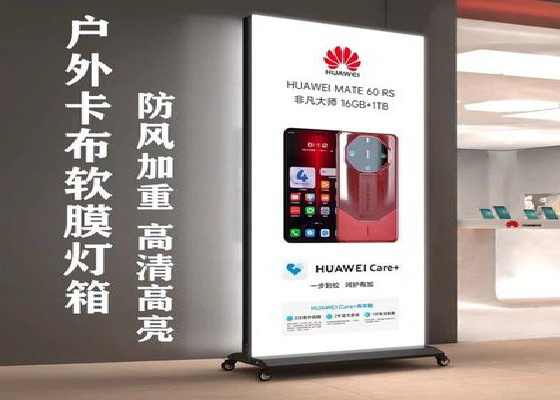 神木户外防水灯箱的应用特点及适用范围。