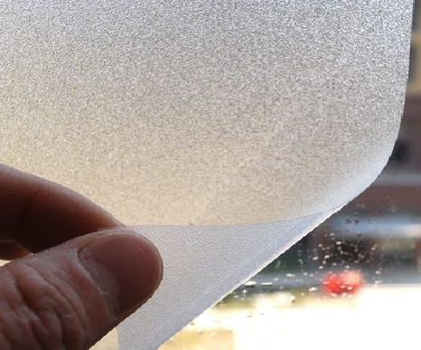 神木玻璃门外面粘广告用什么材料好？